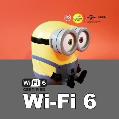 밥 미니언즈공유기 와이파이 Wi-Fi 6 AX-1800